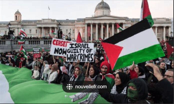 manif Londres