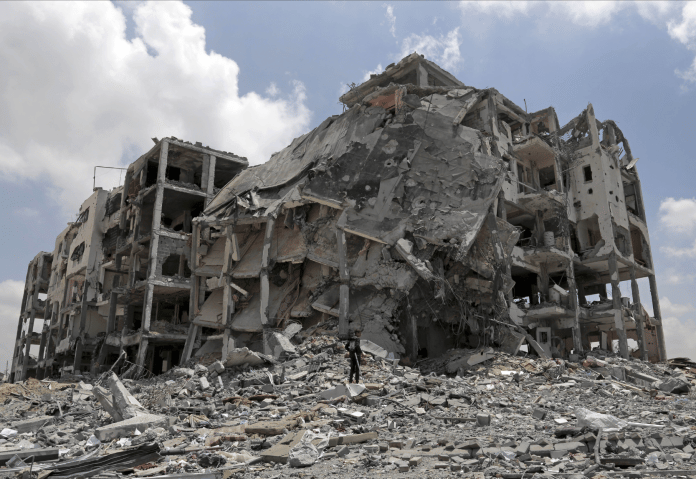 Gzaza bombardement