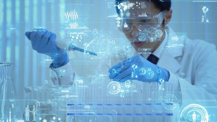 Science technology concept. Research and Development. Drug discovery.