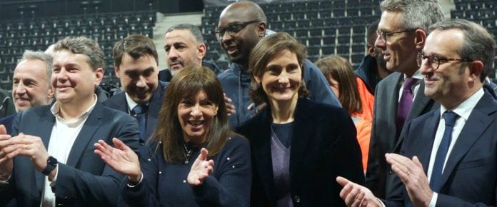 Inauguration de l Adidas Arena Porte de La Chapelle