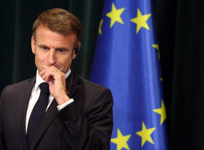 French President Emmanuel Macron visits Albania