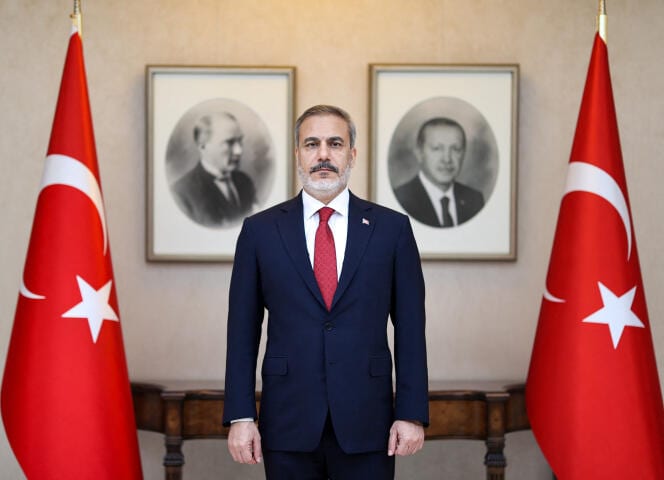 New Turkish Foreign Minister Hakan Fidan assumes office
