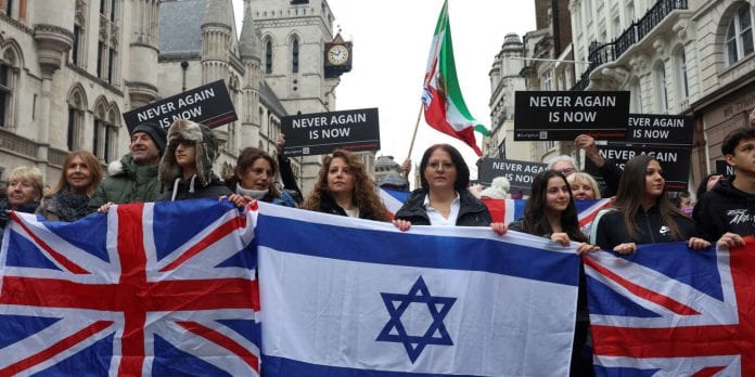 FILE PHOTO: Solidarity march against antisemitism in London