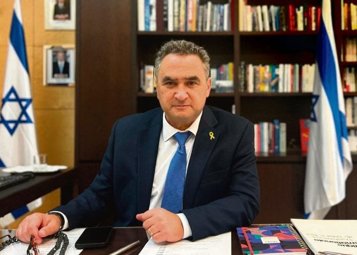 Joshua Zarka, ambassadeur d'Israël