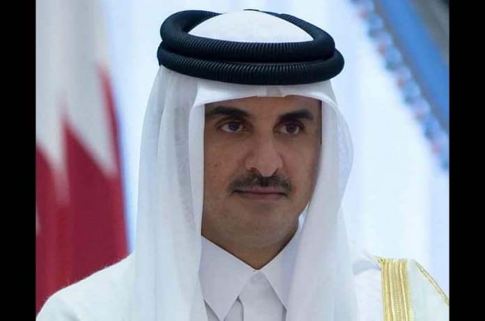 Emir-of-Qatar-Sheikh-Tamim-Bin-Hamad-Al-Thani-February-3-2020.-696x461