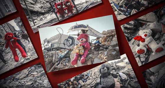 Gaza_teddy_bear_in_the_rubble_560x300px.COMM