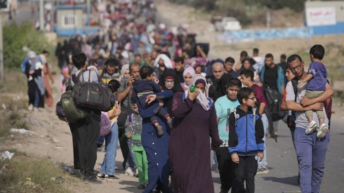 gaza-rafah-guerre-exode-palestinien