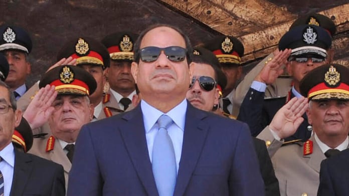 Egyptian President Abdel Fattah al-Sisi, attends Air force academy graduation ceremony in Cairo