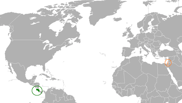 Localización_Costa_Rica_-_Israel