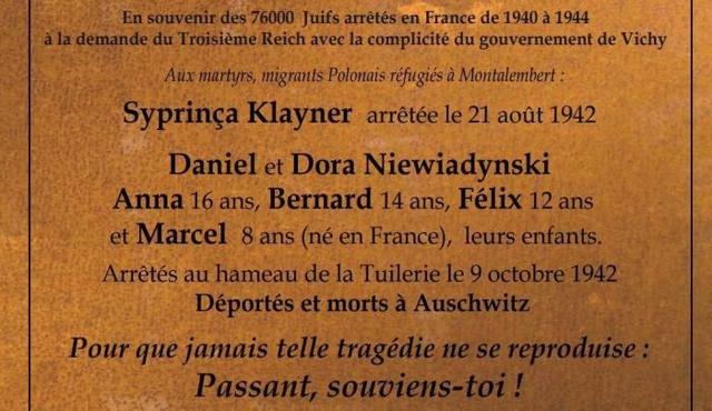 Plaque Montalembert Séb