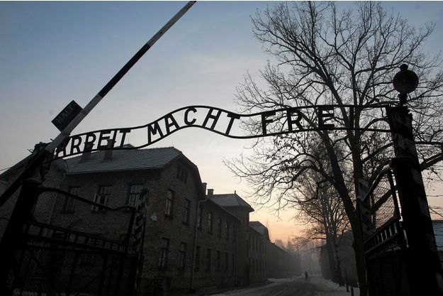 Pologne-prison-pour-deux-manifestants-qui-se-sont-denudes-a-Auschwitz