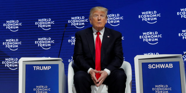 U.S. President Trump attends the World Economic Forum annual meeting in Davos