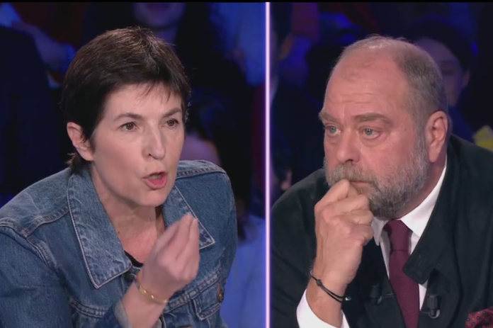 7792572708_christine-angot-et-eric-dupond-moretti-sur-le-plateau-d-on-n-est-pas-couche-samedi-10-mars-2018