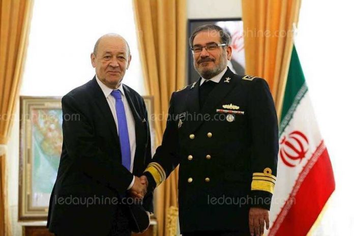 jean-yves-le-drian-ici-avec-ali-shamkhani-proche-du-guide-supreme-l-ayatollah-ali-khamenei-photo-afp-1520234949_860_574