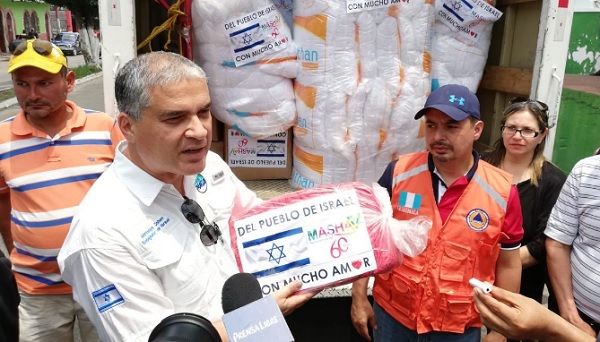 ISRAEL-GUATEMALA-AIDE