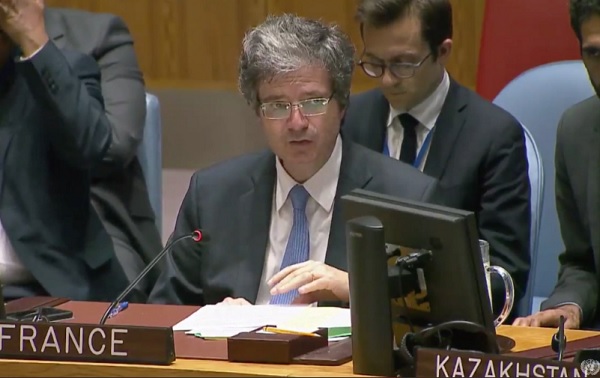 FRANCE-ONU-ISRAEL
