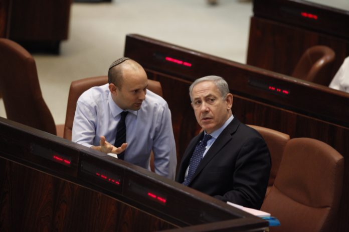 Bibi-Benett-Knesset-flash