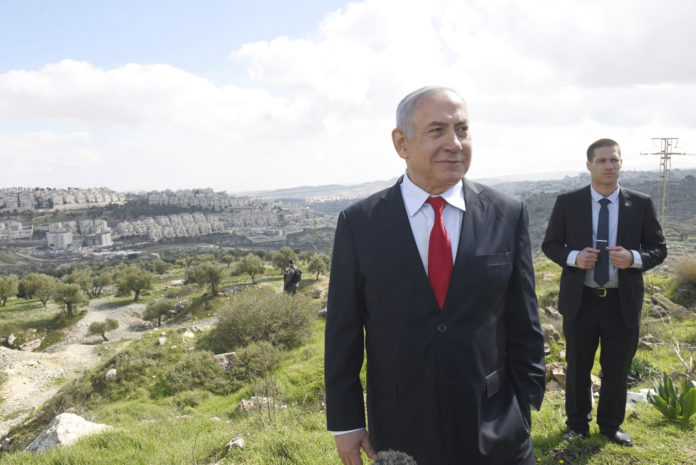 Israeli Prime Minister Benjamin Netanyahu Announces New Settlement At Har Homa