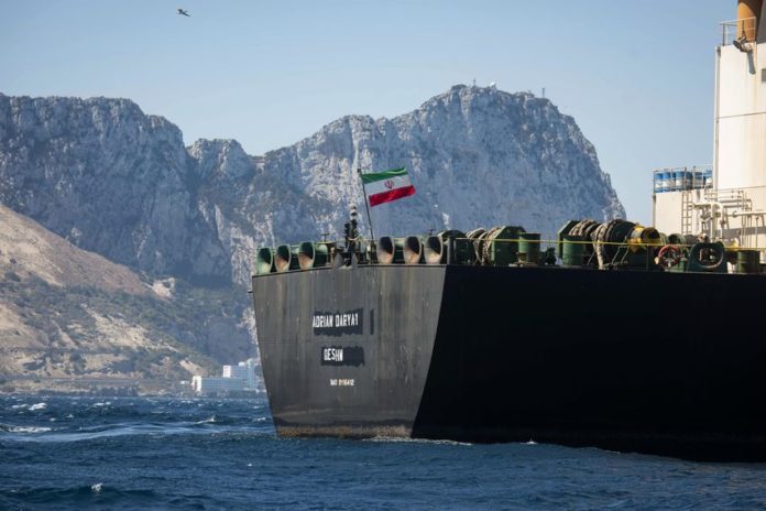 APTOPIX Gibraltar Persian Gulf TensionS