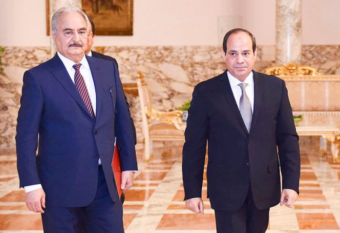 Atalayar_ABdelfatah al-Sisi y Jalifa Haftar