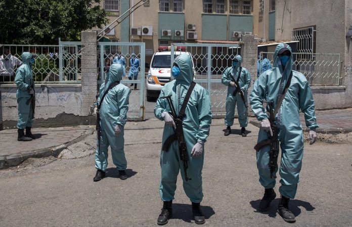 Virus Outbreak Gaza
