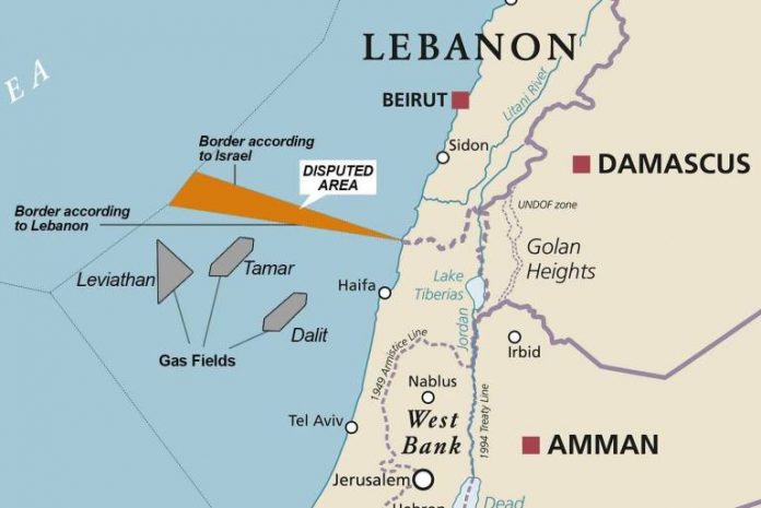 map_lebanon_israel
