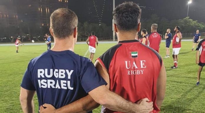 20210321-4a_Grande première rencontre sportive amicale Israël-Emirats Arabes Unis
