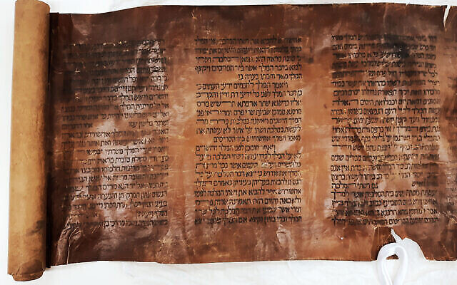 Recently-arrived-15th-century-megilla.-Courtesy-National-Library-of-Israel-Jerusalem-640x400-1-640x400