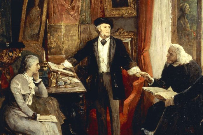 Cosima and Richard Wagner