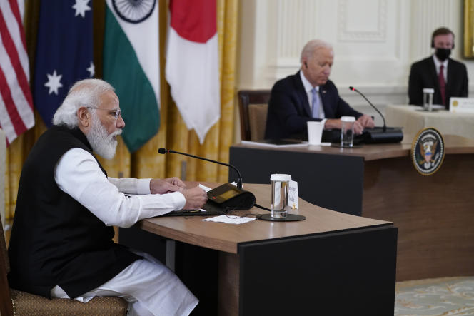 Joe Biden, Narendra Modi
