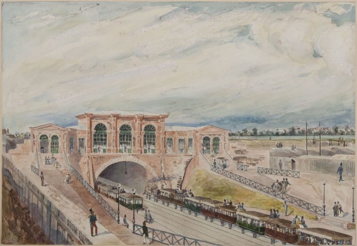 LíembarcadËre de líOuest, gare de Paris ‡ Saint-Germain