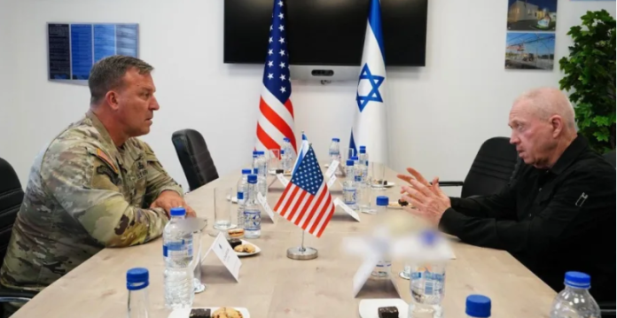 US_CENTCOM_commander_meets_top_Isr
