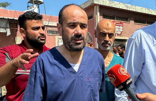 Palestinian doctor Mohammad Abu Selmeyah is released from an Israeli jail
