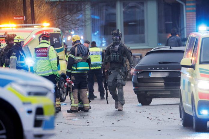 Shooting attack at school in Orebro
