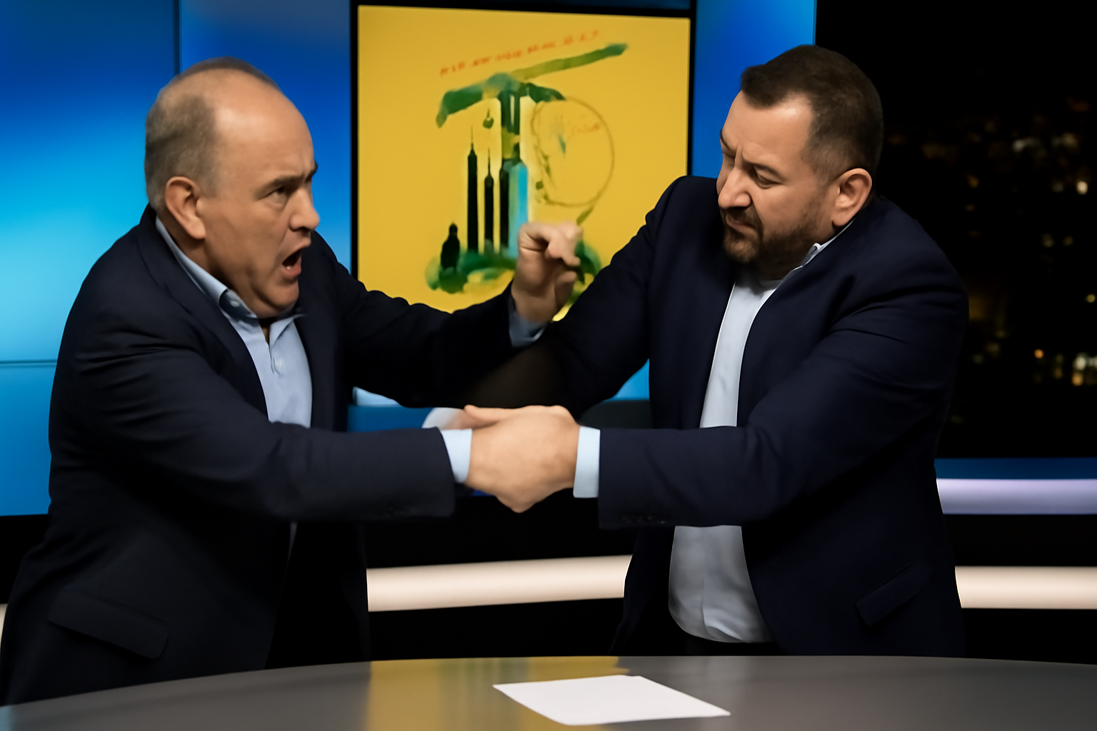 Liban : quand la télé devient ring, le